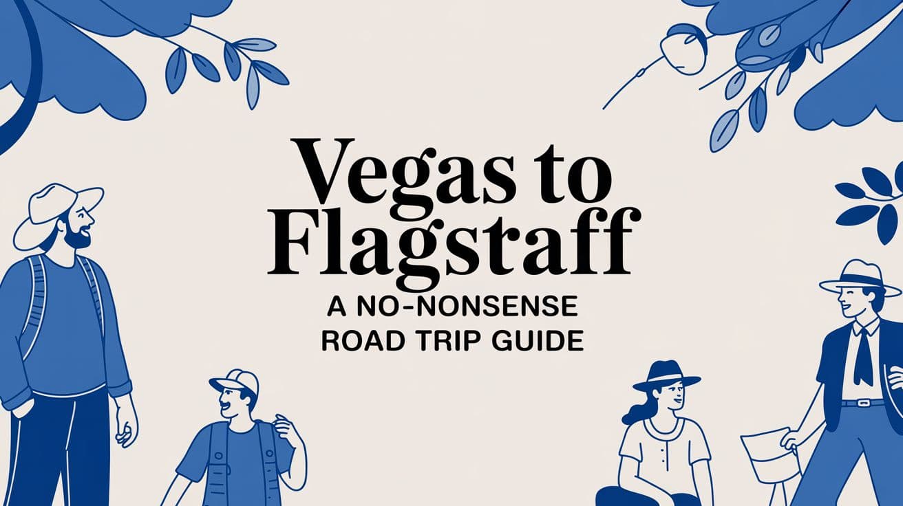 Vegas to Flagstaff: A No-Nonsense Road Trip Guide