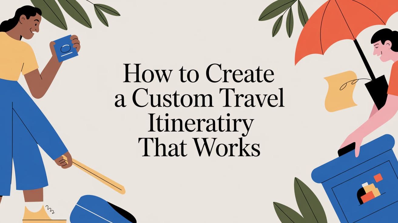 How to Build a Custom Travel Itinerary That Doesn't Suck