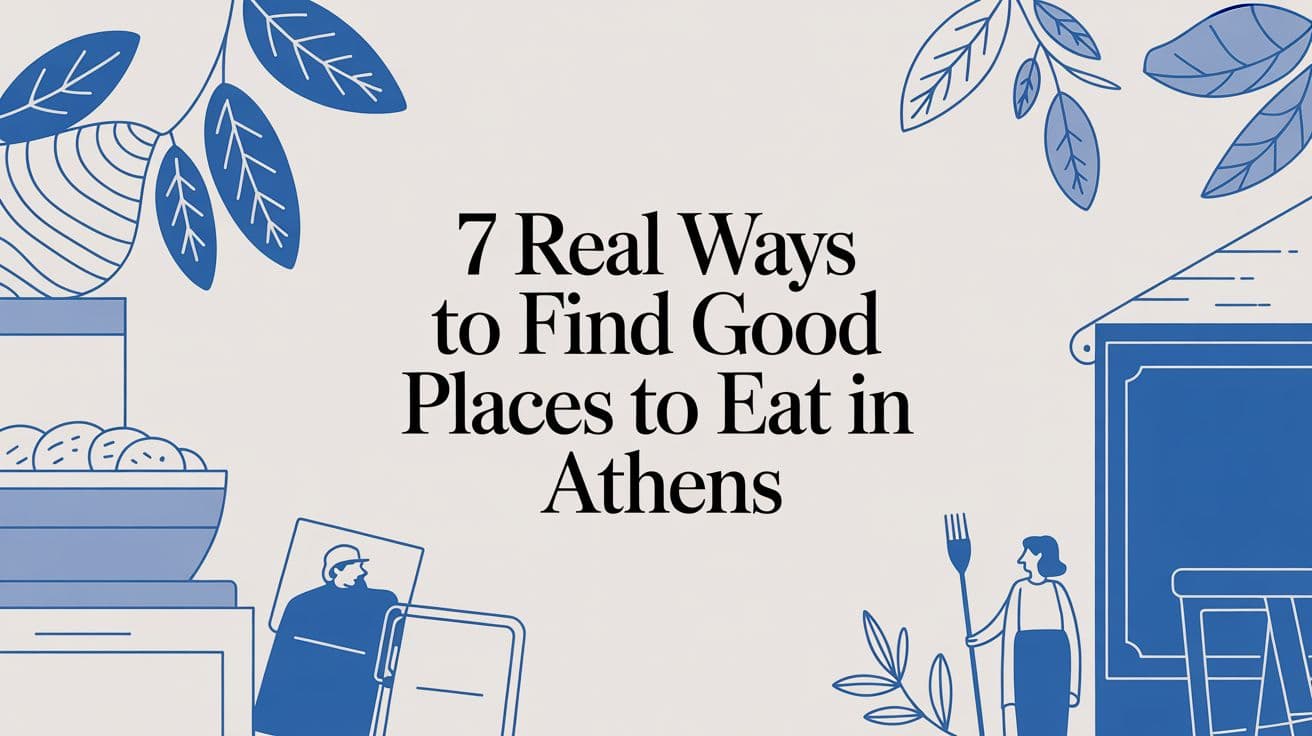 7 Real Ways to Find Good Places to Eat in Athens