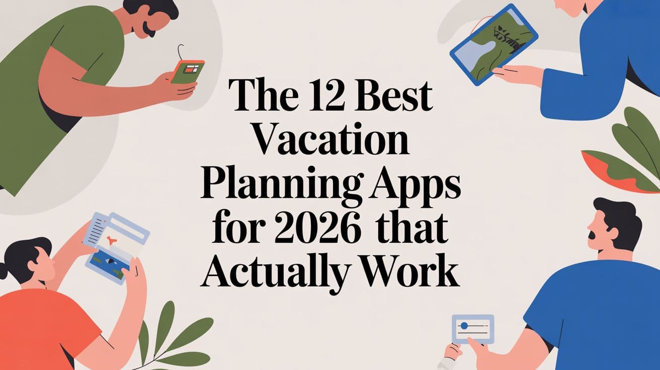 The 12 Best Vacation Planning Apps for 2026 That Actually Work