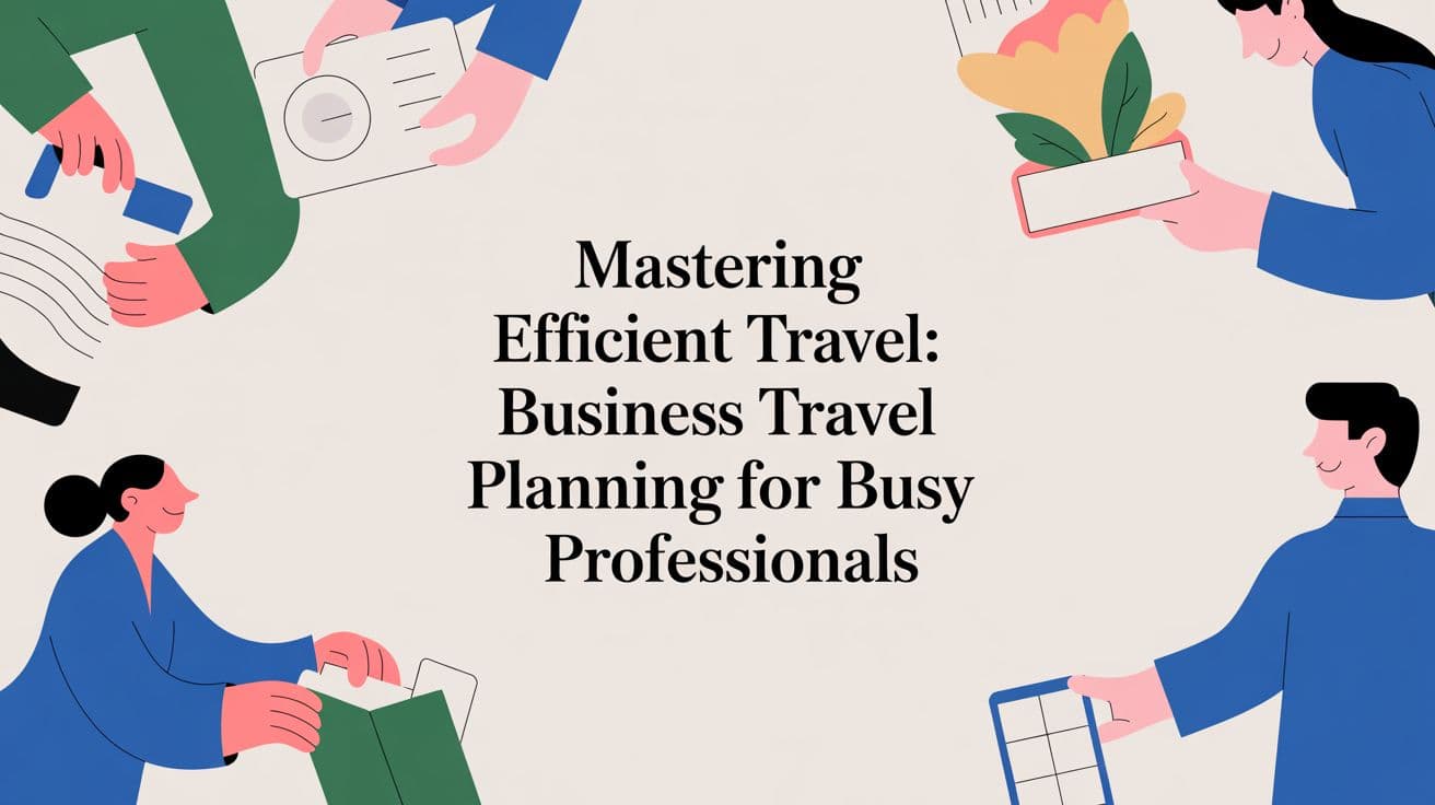 Business Travel Planning That Actually Works (And Isn't a Nightmare)